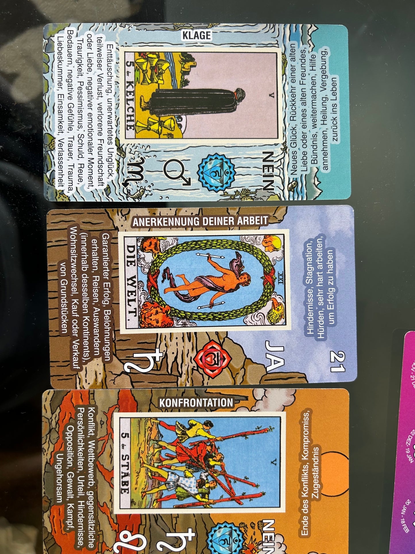 Tarot cards