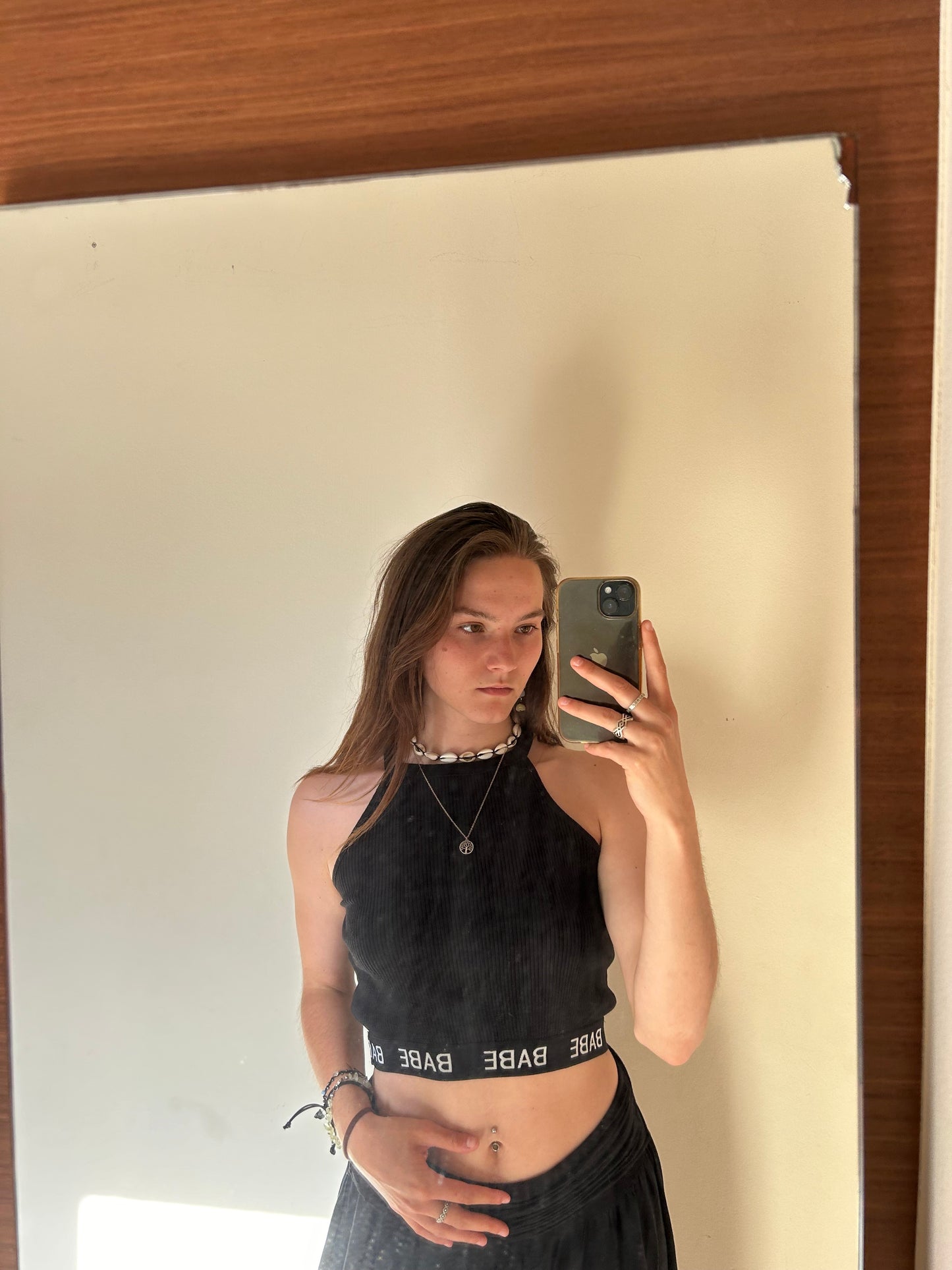 „Babe“ crop top