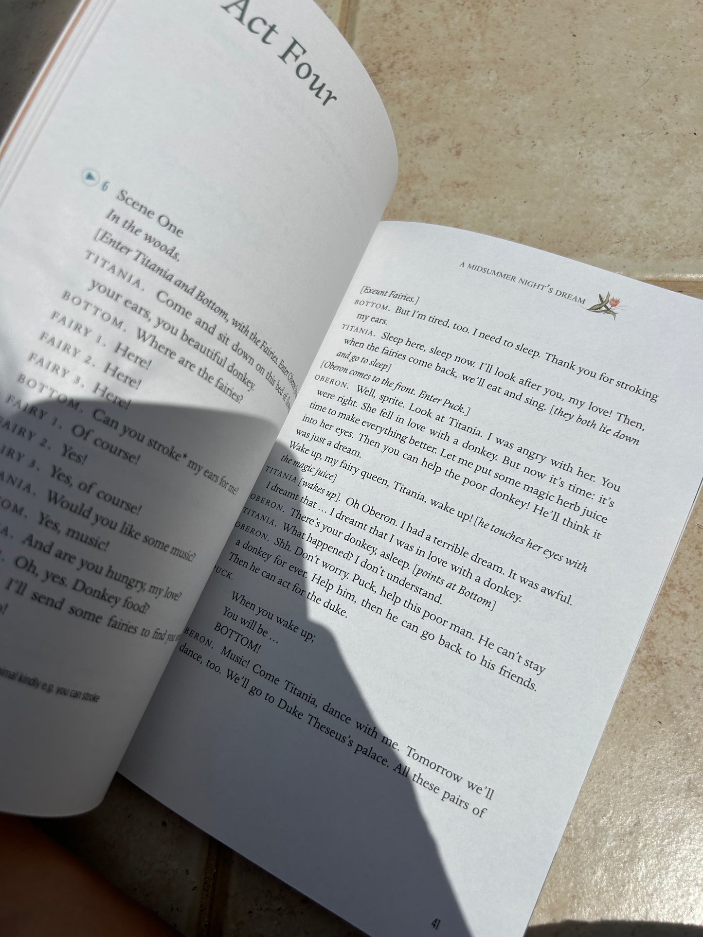 Book „a midsummer night’s dream“ by william shakespeare