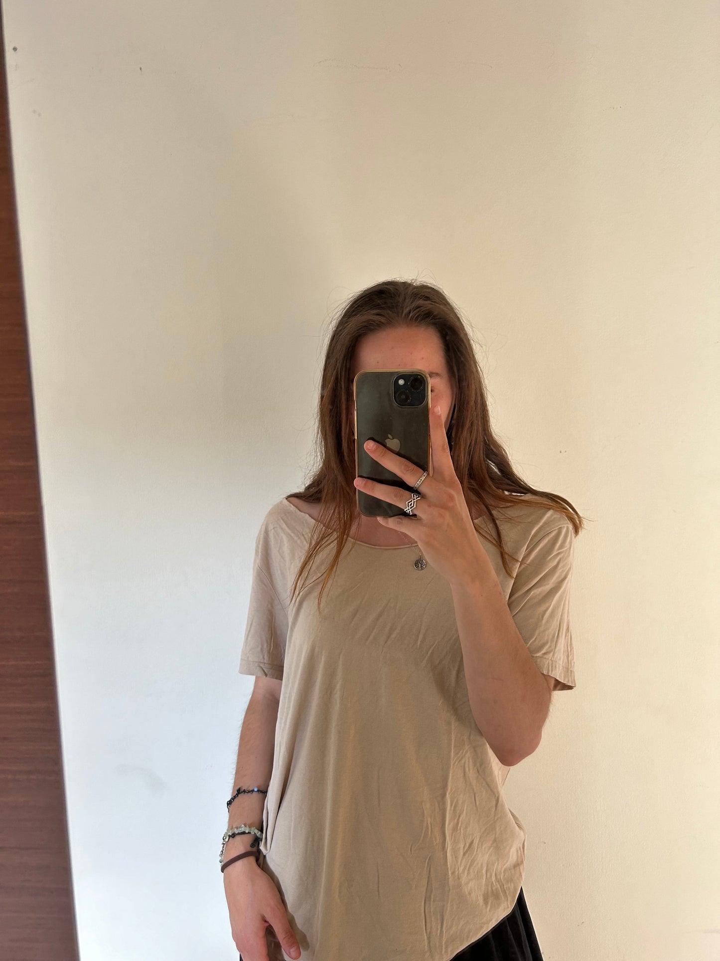 Random beige shirt