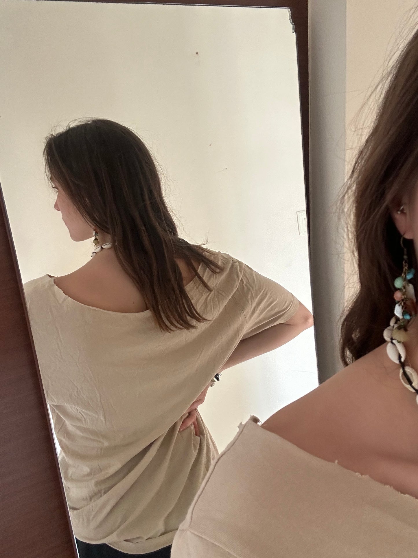 Random beige shirt