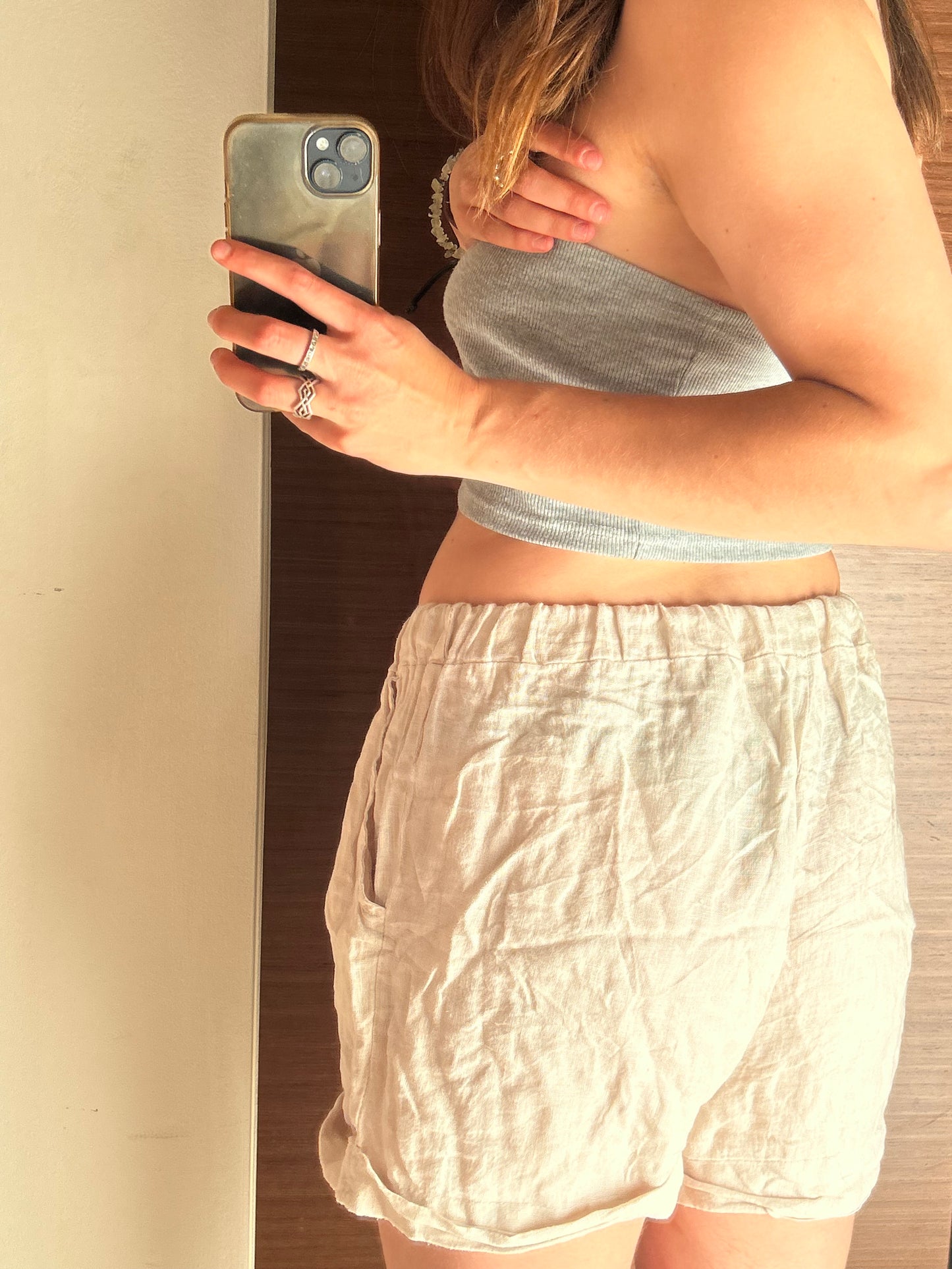 Beige pants