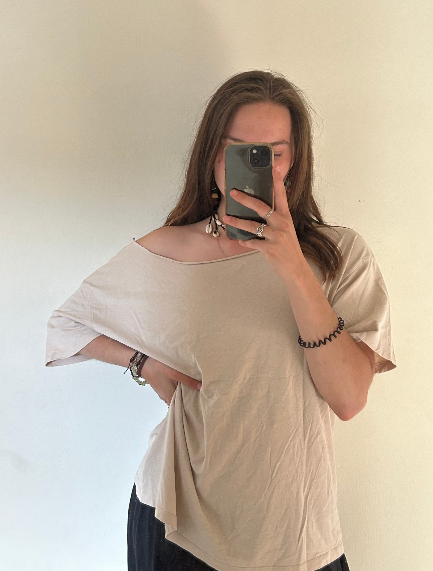 Brown shirt