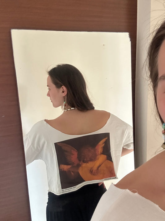Angel crop shirt