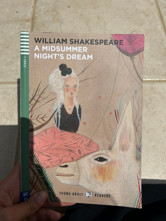 Book „a midsummer night’s dream“ by william shakespeare