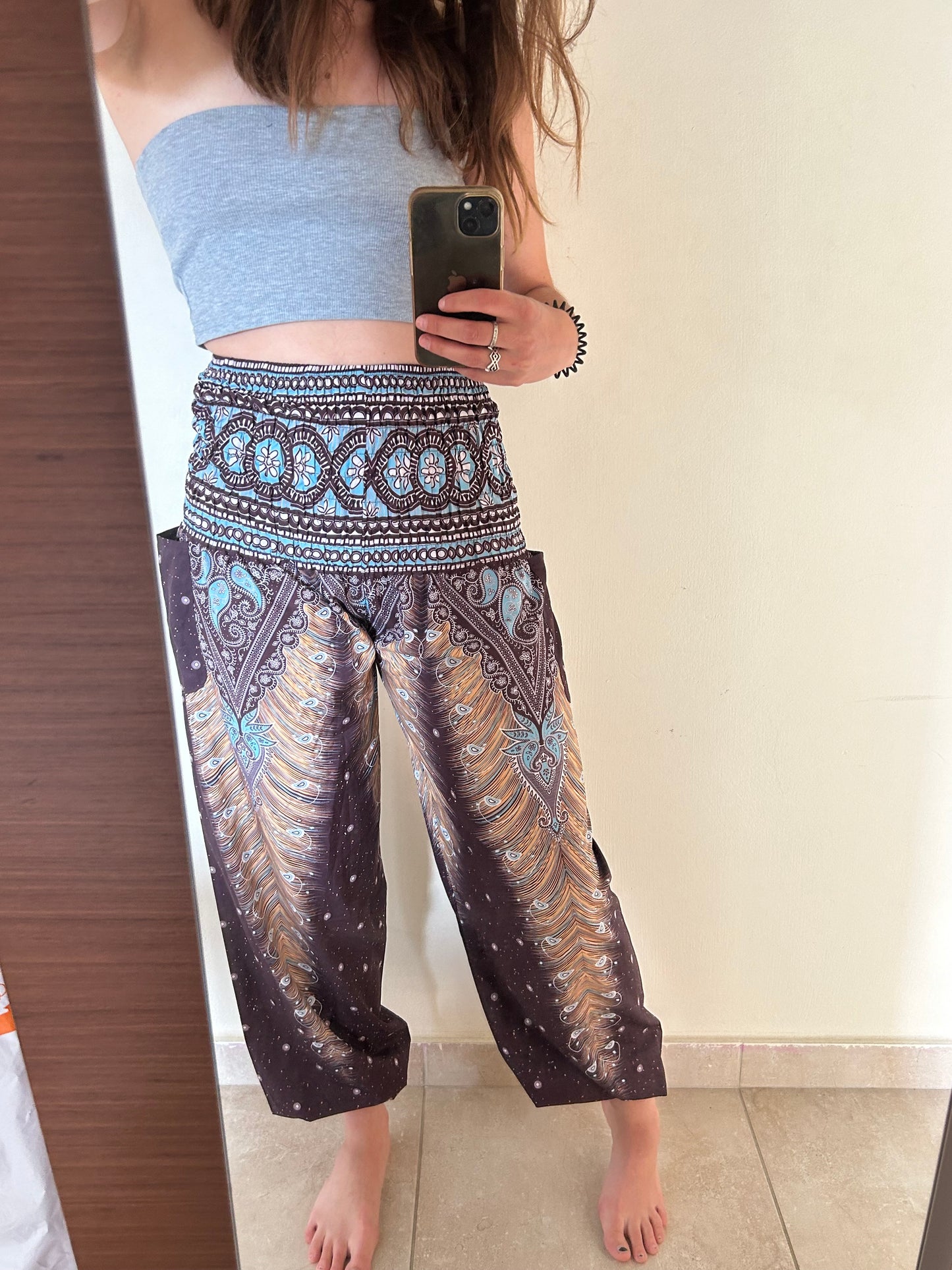 Hippie trouser blue