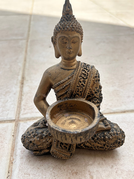 Monk candleholder