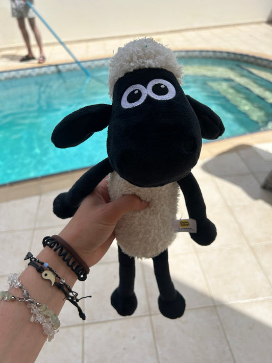 Cuddly toy shawn the sheep