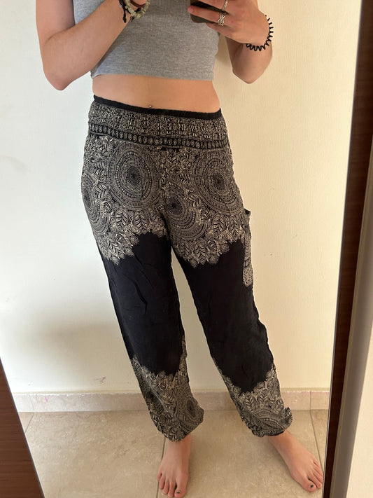 Hippie trouser black