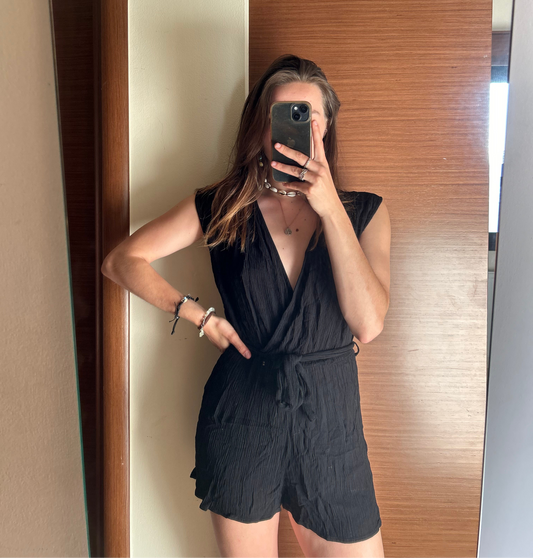 Black jumpsuit
