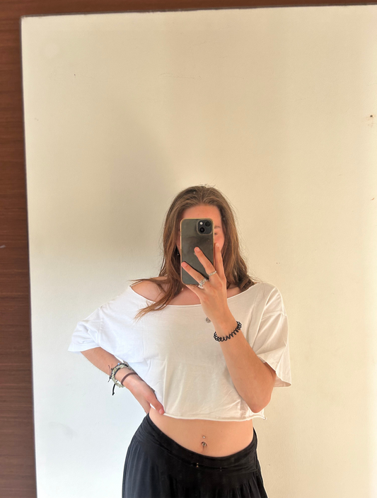 Angel crop shirt