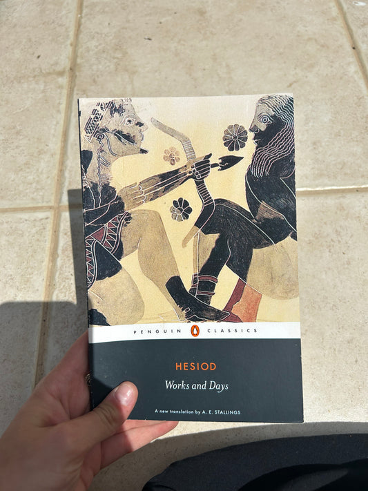 Book „works and days“ pinguin classics