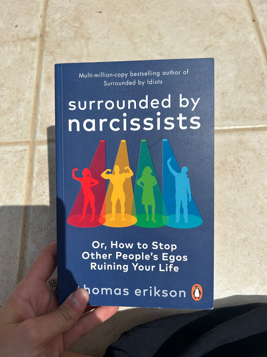 Book „surrounded by narcissists“ by thomas erikson